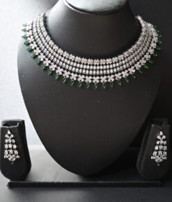 Green Stone Diamond Jewelry