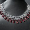 Diamond Ruby Necklace