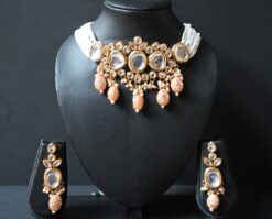 Kundan Necklace Earring Set