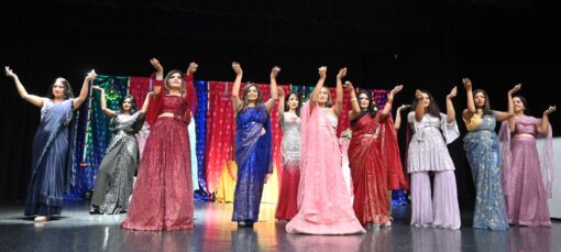 Priyal Doshi Couture opens "Festival Of Lights" Fashion Show with Diya Dance at Diwali Halchal